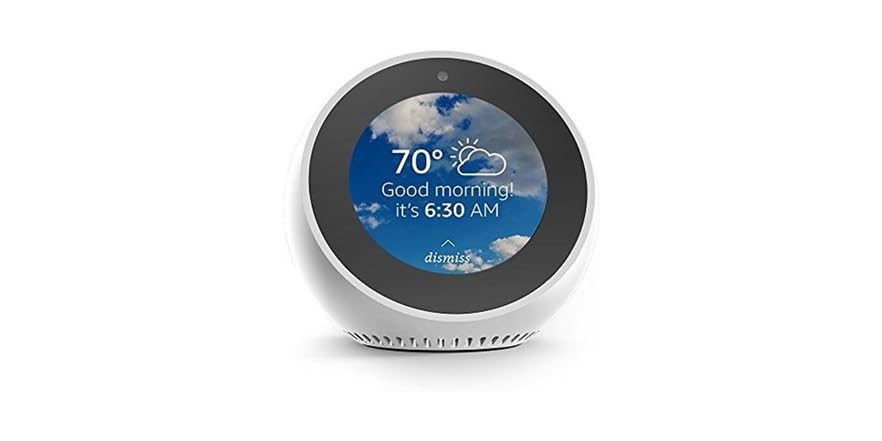 Echo Spot - Smart Alarm Clock with Alexa