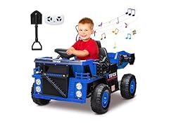 12V Ride On Dump Truck,Blue