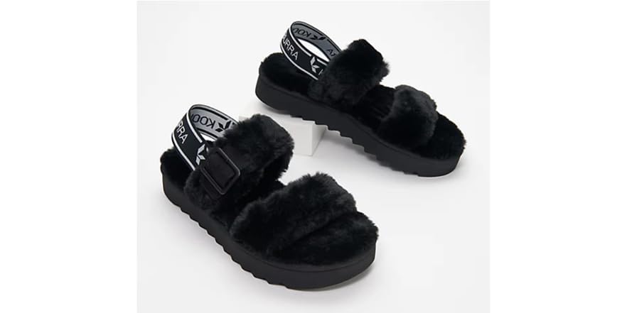 koolaburra fuzzy sandals