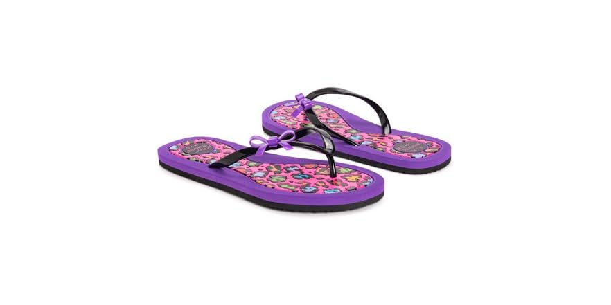 Betsey Johnson Women's Leopard Flip Flops