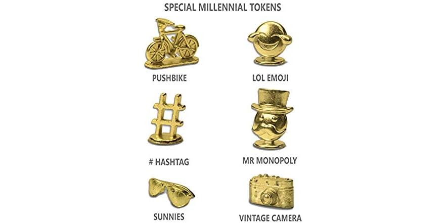 Hasbro Monopoly for Millennials gioco da tavolo scatola sigillata