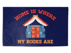 Home is Where My Books Are 3' x 2' Rug