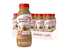 Premier Protein Shake Café Latte, 12 Pack