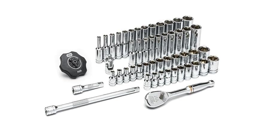 GearWrench 51-Piece 1/4" Drive Mechanic Tool Set – Durable & Precision-Fit - Image 2