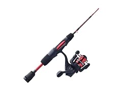Ugly Stik 28" Carbon Ice Spinning Rod and Reel Combo, 2-6 lb Line Rating