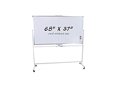 Sunnydaze Rolling Magnetic Whiteboard