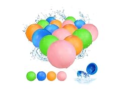 SCUATANBE Reusable Water Balloons 16 PCS