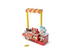 Melissa & Doug Disney Snacks & Popcorn Wooden Pretend Play Food Counter