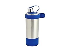 PlanetBox Glacier Chug – 10 oz Kids Stainless Steel Blue