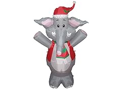Christmas Blow Up Cute Elephant
