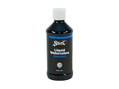 Sax Watercolor Liquid Paint Black 8oz