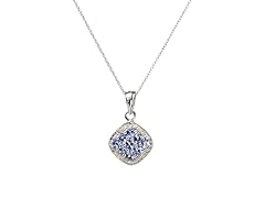 Sterling Silver Tanzanite Pendant