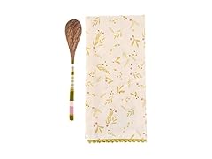 Karma, Holiday Tea Towel with Wooden Spoon- Your Choice