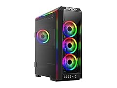 GAMDIAS E-ATX Mid-Tower Gaming PC Case