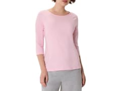 Hanes Women (M) Stretch Cotton Raglan Sleeve Shirt