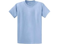 Joe's USA  (XS) Youth Heavyweight T-Shirt-XS-Light