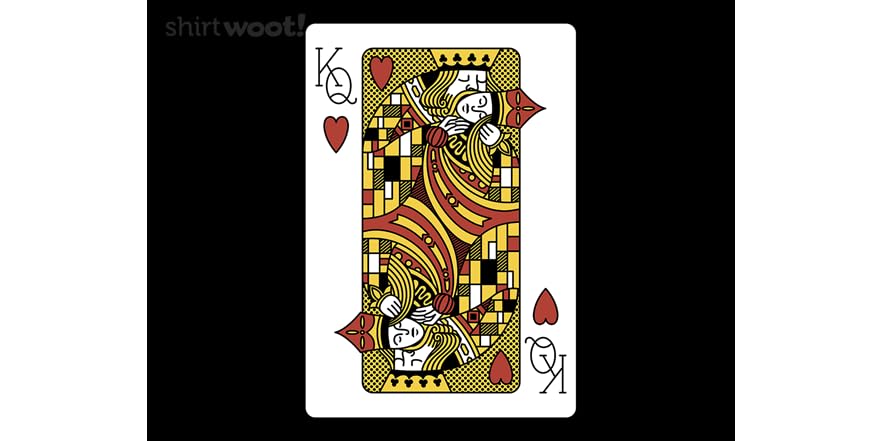 The Kiss Playing Card