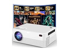 DreamFair 1080P Smart Projector WiFi