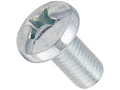 Small Parts Steel Machine Screw, Zinc