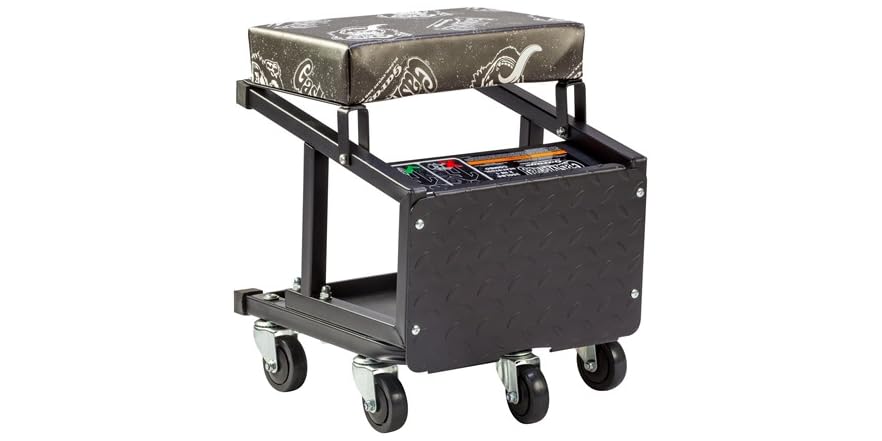 VEVOR Z-Creeper Seat, 2 In 1 Rolling Folding Car Creeper - Foto 11