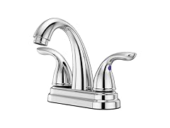 Pfirst Series 2-Handle 4" Centerset Bathroom Faucet LG1487000
