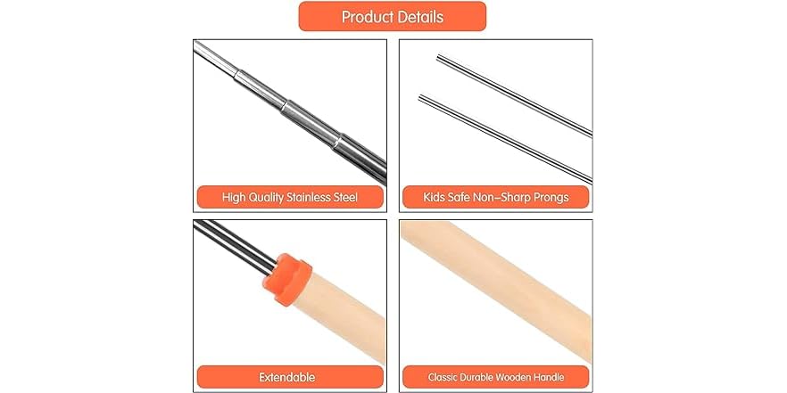 Simple Deluxe 24 Pcs 32 inch Sticks