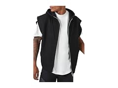 Forever 21  (XXL) Sweater-Knit Hooded Vest
