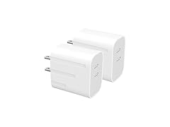 Neergute 2 Pack USB C Charger Block