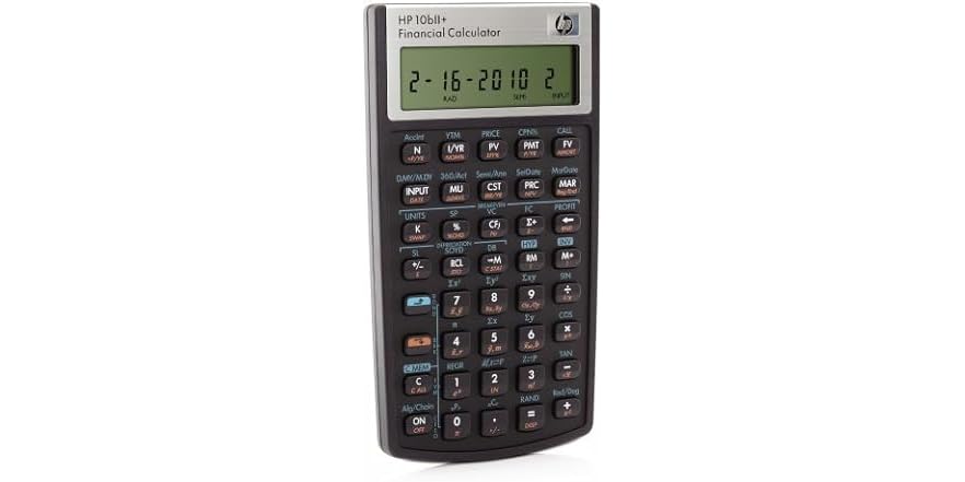 HP 10bII+ Financial Calculator