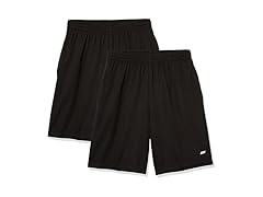 (Pack of 2) Amazon Men's  Tech Loose-Fit Shorts