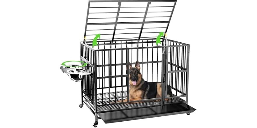 MODCART Dog Crate with Wheels 48"