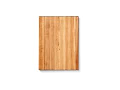 John Boos R-Board Series Rectangular Wooden Maple Cutting Board 20”x15” – 1.5” Thick, 12-lb Reversible Butcher Block with Edge-Grain & Finger Grips – Made in the USA (Open Box)