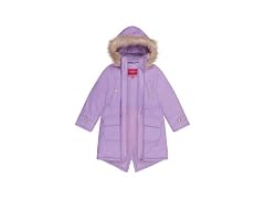 London FOG Girls (10-12) Zip-Front Mid Cinch Hood