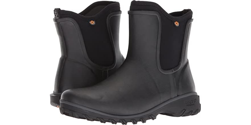 bogs sauvie slip on ladies ankle muck boot