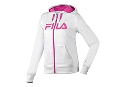 Fila Performance Hoody - White/Pink
