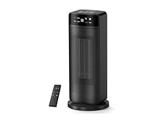 1500W Ceramic Electric Space Heater w/Remote