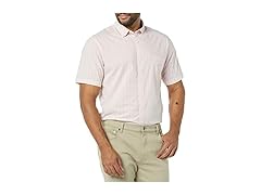 Amazon Essentials Mens SS Poplin Shirt Stripe