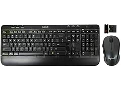 Logitech  Wireless Combo Keyboard & Mouse - Refurbished