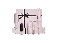 TSUYAGLA Pink 5 in 1 Automatic Curling Iron Set
