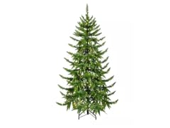 Santa's Workshop 6' Pre-Lit Green PVC Tree
