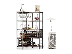 IRCPEN Large Corner Wine Rack 5 Tier