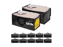 10 Pack Waterproof Moving Storage Bags