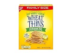 Wheat Thins Reduced Fat Snacks, Whole Grain, 12.5 oz.