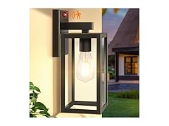 BesLowe Upgraded Motion Sensor Outdoor Wall Light, 13”