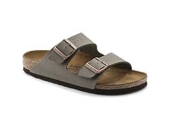 Birkenstock Unisex Arizona Birkibuc Stone