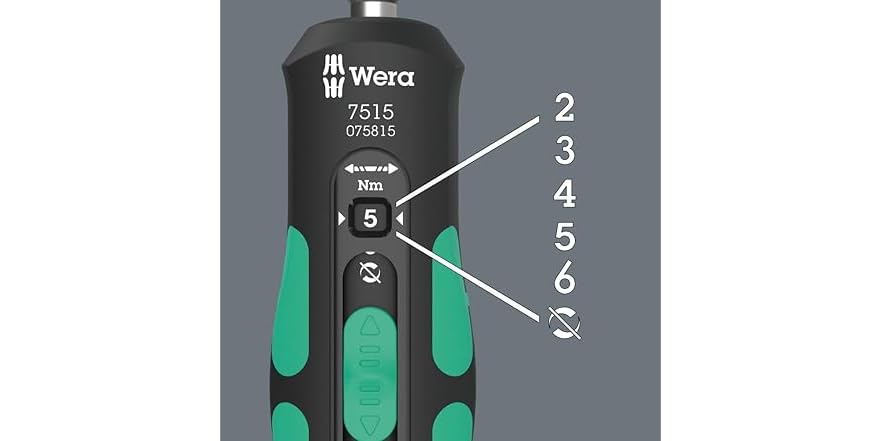 Kraftform Cacciavite Dinamometrico Safe-Torque 7515 - 2-6 Nm, 1/4, Per Serraggio Di Precisione - Foto 4