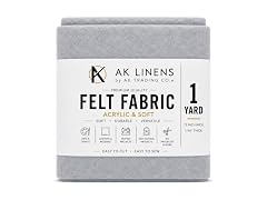 AK Trading CO. 72-Inch Wide 1/16” Thick Acrylic Felt, Heather