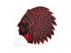 Red Indian tribal chief Patch
