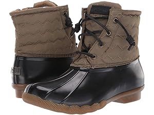 sperry saltwater quilted chevron duck boots