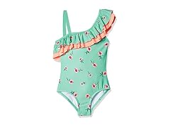 Kanu Surf Girls (10) Morgan Floral Ruffle Swimsuit